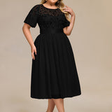 ever TAYLOR|Robe de soirée midi à paillettes