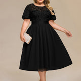 ever TAYLOR|Robe de soirée midi à paillettes