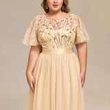 ever TAYLOR|Robe de soirée midi à paillettes