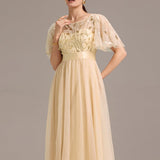 ever TAYLOR|Robe de soirée midi à paillettes