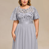 ever TAYLOR|Robe de soirée midi à paillettes