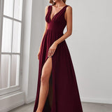 MEILLEURS CHOIX Robes de soirée bordeaux