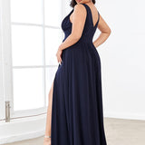ever SORAYA|Robe de soirée taille empire à col V