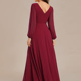 MEILLEURS CHOIX Robes de soirée bordeaux