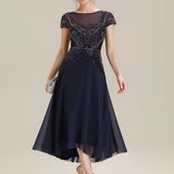 ever NUIT|Robe maxi sans manches à sequins avec patchwork