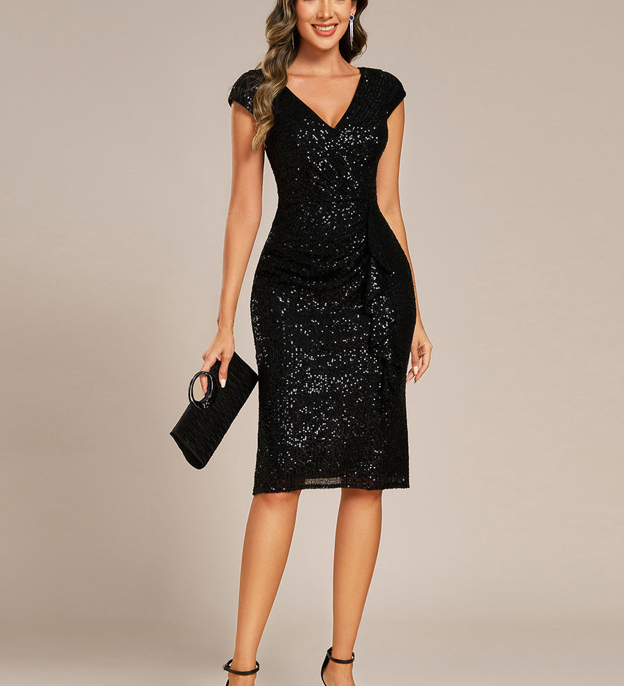 ever JETT|Robes moulantes à paillettes pour invités de mariage
