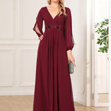 MEILLEURS CHOIX Robes de soirée bordeaux