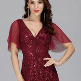 MEILLEURS CHOIX Robes de soirée bordeaux