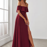 MEILLEURS CHOIX Robes de soirée bordeaux