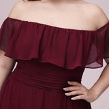 MEILLEURS CHOIX Robes de soirée bordeaux