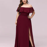 MEILLEURS CHOIX Robes de soirée bordeaux