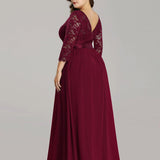 MEILLEURS CHOIX Robes de soirée bordeaux