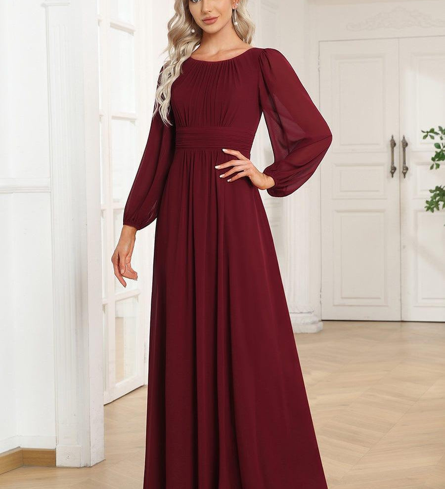 MEILLEURS CHOIX Robes de soirée bordeaux