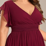 MEILLEURS CHOIX Robes de soirée bordeaux