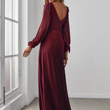 MEILLEURS CHOIX Robes de soirée bordeaux