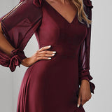 MEILLEURS CHOIX Robes de soirée bordeaux