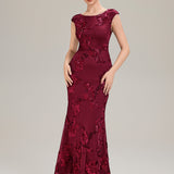 Robe de Soirée Chic Sirène Sans Manches à Épaule Unique en Tissu à Faible Élasthanne