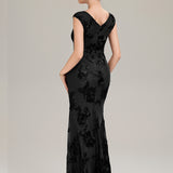 Robe de Soirée Chic Sirène Sans Manches à Épaule Unique en Tissu à Faible Élasthanne