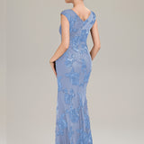 Robe de Soirée Chic Sirène Sans Manches à Épaule Unique en Tissu à Faible Élasthanne