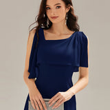 ever SABRINA|Robe longue sans manches à décolleté halter fente haute