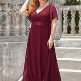 MEILLEURS CHOIX Robes de soirée bordeaux
