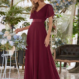 MEILLEURS CHOIX Robes de soirée bordeaux