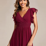 MEILLEURS CHOIX Robes de soirée bordeaux