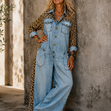 Amanda - Combinaison Effet Denim