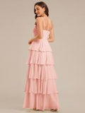 ever ROSALYN|Robe d?¡¥invitée de mariage élégante en mousseline à volants